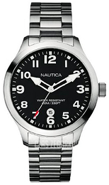 Nautica BFD 101 Czarny/Stal Ø44 mm A12517G