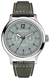 Nautica NCT Szary/Skóra Ø45 mm A12605G