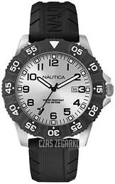 Nautica Analog Srebrny/Guma Ø45 mm A12650G