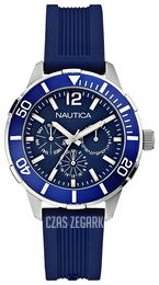 Nautica Multifunction Niebieski/Guma Ø40 mm A14655M