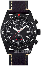 Nautica Czarny/Skóra Ø42 mm A15590