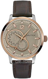 Nautica Beżowy/Skóra Ø44 mm A16649G