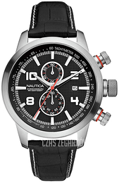 Nautica Nct Czarny/Skóra Ø46 mm A18546G