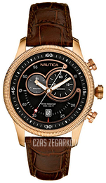 Nautica Czarny/Skóra Ø43 mm A18551G