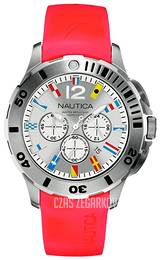 Nautica BFD 101 Srebrny/Żywica z tworzywa sztucznego Ø44 mm A18639G