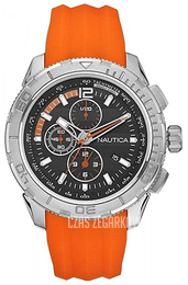 Nautica Chronograph Czarny/Guma Ø48 mm A18723G