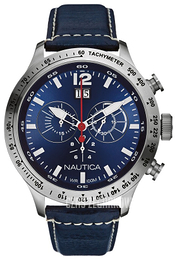 Nautica BFD 101 Niebieski/Skóra Ø50 mm A19562G