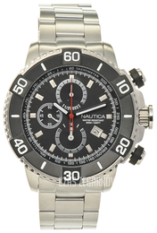 Nautica NST Czarny/Stal Ø46 mm A21525G