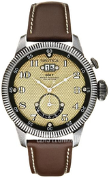 Nautica Bfc Beżowy/Skóra Ø42 mm A26505G