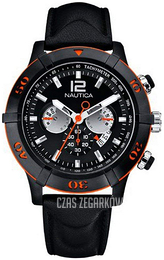 Nautica Ncs Czarny/Skóra Ø46 mm A31510G