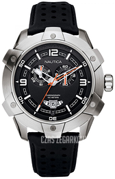 Nautica Nst Czarny/Skóra Ø47 mm A32516G