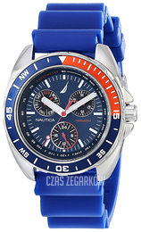 Nautica Multifunction Niebieski/Żywica z tworzywa sztucznego Ø39 mm N07578G