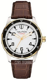 Nautica Windseeker Biały/Skóra Ø41 mm N09614G