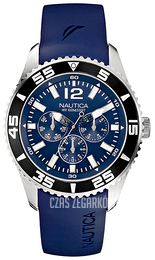 Nautica Multifunction Niebieski/Żywica z tworzywa sztucznego Ø43 mm N11089G