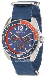 Nautica Multifunction Niebieski/Tkanina Ø40 mm N11566G