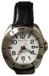 Nautica Biały/Skóra Ø39 mm N11610G