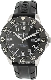 Nautica NSR Czarny/Żywica z tworzywa sztucznego Ø44 mm N12643G