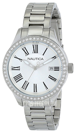 Nautica BFD 101 Srebrny/Stal Ø36 mm N14681M