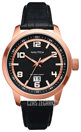 Nautica NCT Czarny/Skóra Ø46 mm N15023G