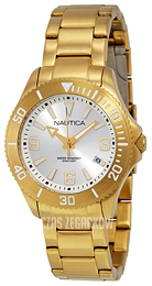 Nautica NAC Srebrny/Stal w odcieniu złota Ø36 mm N15639M