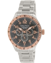 Nautica BFD 101 Szary/Stal Ø44 mm N16100G