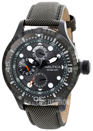 Nautica BFD 100 Szary/Skóra Ø49 mm N16683G