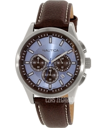 Nautica NCT Niebieski/Skóra Ø44 mm N16694G