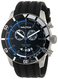 Nautica NSR Czarny/Żywica z tworzywa sztucznego Ø46 mm N17583G