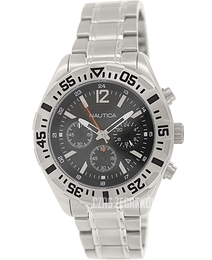 Nautica NST Czarny/Stal Ø45 mm N19628G