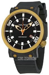 Nautica Dress Czarny/Guma Ø47 mm N21517G