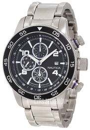 Nautica NCT Czarny/Stal Ø48 mm N24533G