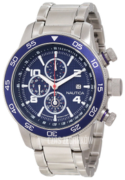 Nautica NCT Niebieski/Stal Ø48 mm N24534G