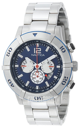 Nautica Chronograph Niebieski/Stal Ø46 mm N25009G