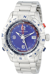 Nautica NST Niebieski/Stal Ø47 mm N25019G