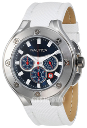 Nautica NCS Niebieski/Skóra Ø47 mm N25510G