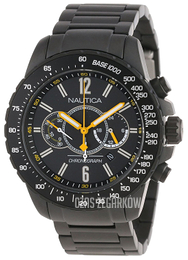 Nautica NST Czarny/Stal Ø45 mm N26537G