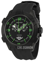 Nautica Chronograph Czarny/Guma Ø51.5 mm N43006G