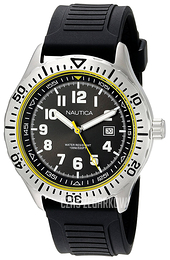Nautica Analog Czarny/Guma Ø44 mm NAD12538G