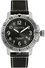 Nautica NMS Czarny/Skóra Ø48 mm NAD14522G