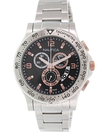 Nautica NST Szary/Stal Ø46 mm NAD22502G