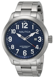 Nautica Dress Niebieski/Stal Ø45 mm NAI12524G