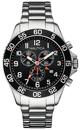 Nautica Multifunction Czarny/Stal Ø46 mm NAI17509G