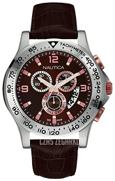 Nautica NST Brązowy/Skóra Ø46 mm NAI19503G