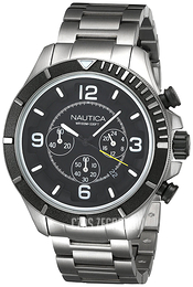 Nautica Nst Czarny/Stal Ø45 mm NAI21506G