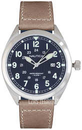 Nautica Niebieski/Skóra Ø44 mm NAPBTP002