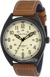 Nautica Beżowy/Skóra Ø44 mm NAPBTP003