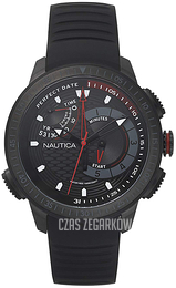 Nautica Cape Town Czarny/Guma Ø47 mm NAPCPT003