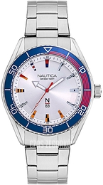 Nautica Srebrny/Stal Ø44 mm NAPFWS005