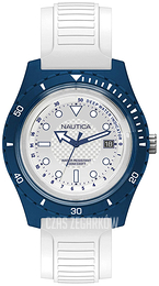 Nautica Biały/Guma Ø46 mm NAPIBZ006
