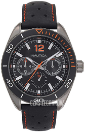 Nautica Czarny/Skóra Ø46 mm NAPKBN007